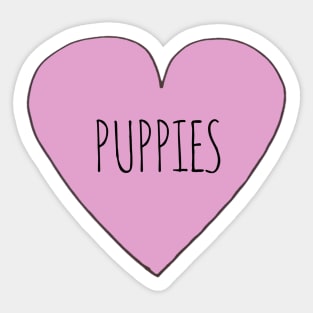 Puppy Love Sticker